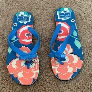 Flower Printed Flip Flops